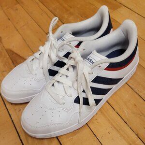 Adidas NEW Women's Sneakers Size 6.5 — White Navy Red — Court Style